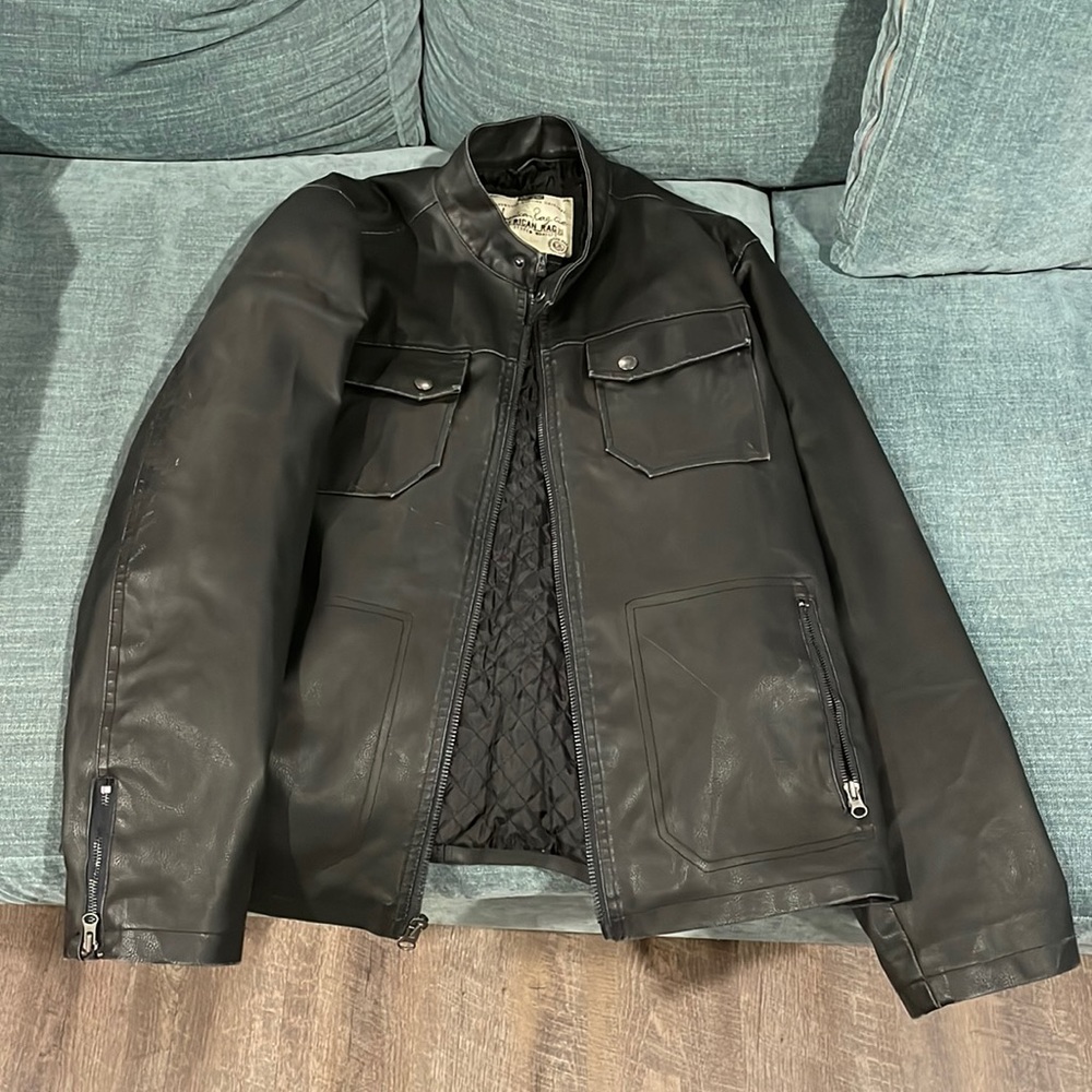 Men’s “leather” jacket